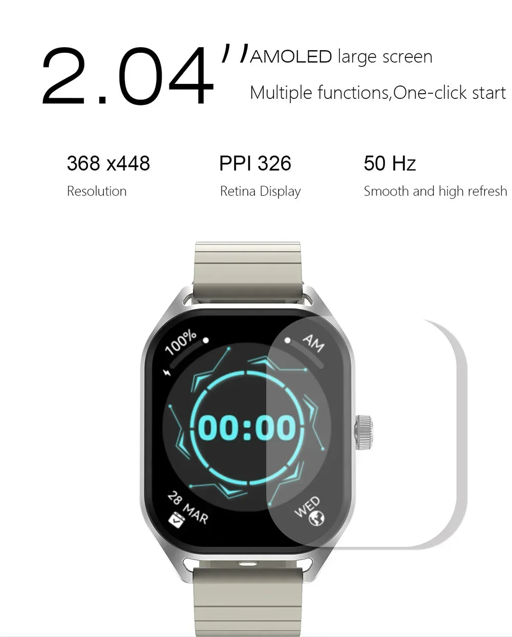 ساعة DT99 Amoled