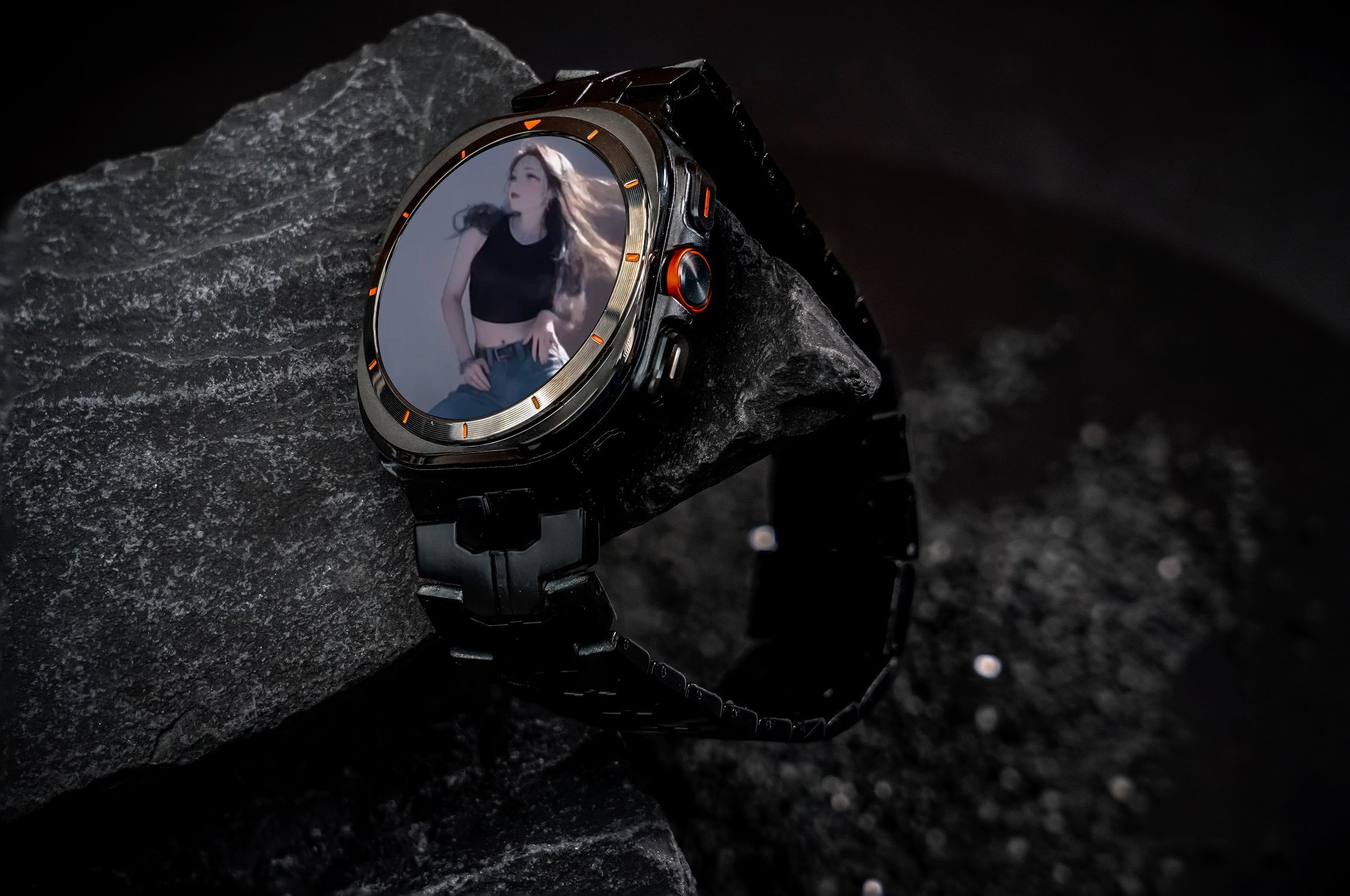 Titanium Alloy Watch Strap For DTNO.1 SmartWatch