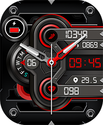 Forge Gauge Watch Face - DTNO.1 Smart Watch
