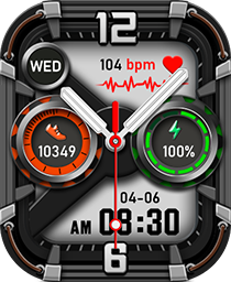 Carbon Wave Watch Face - DTNO.1 Smart Watch