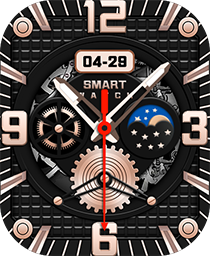 Moon Skeleton Watch Face - DTNO.1 Smart Watch