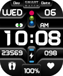 Signal Minimal Watch Face - DTNO.1 Smart Watch