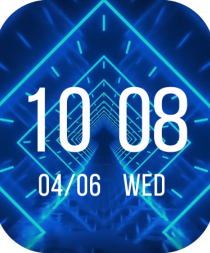 Cyber Tunnel Watch Face - DTNO.1 Smart Watch