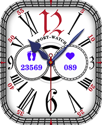 Roman Sport Watch Face - DTNO.1 Smart Watch