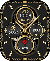 Gold MultiDial Watch Face - DTNO.1 Smart Watch