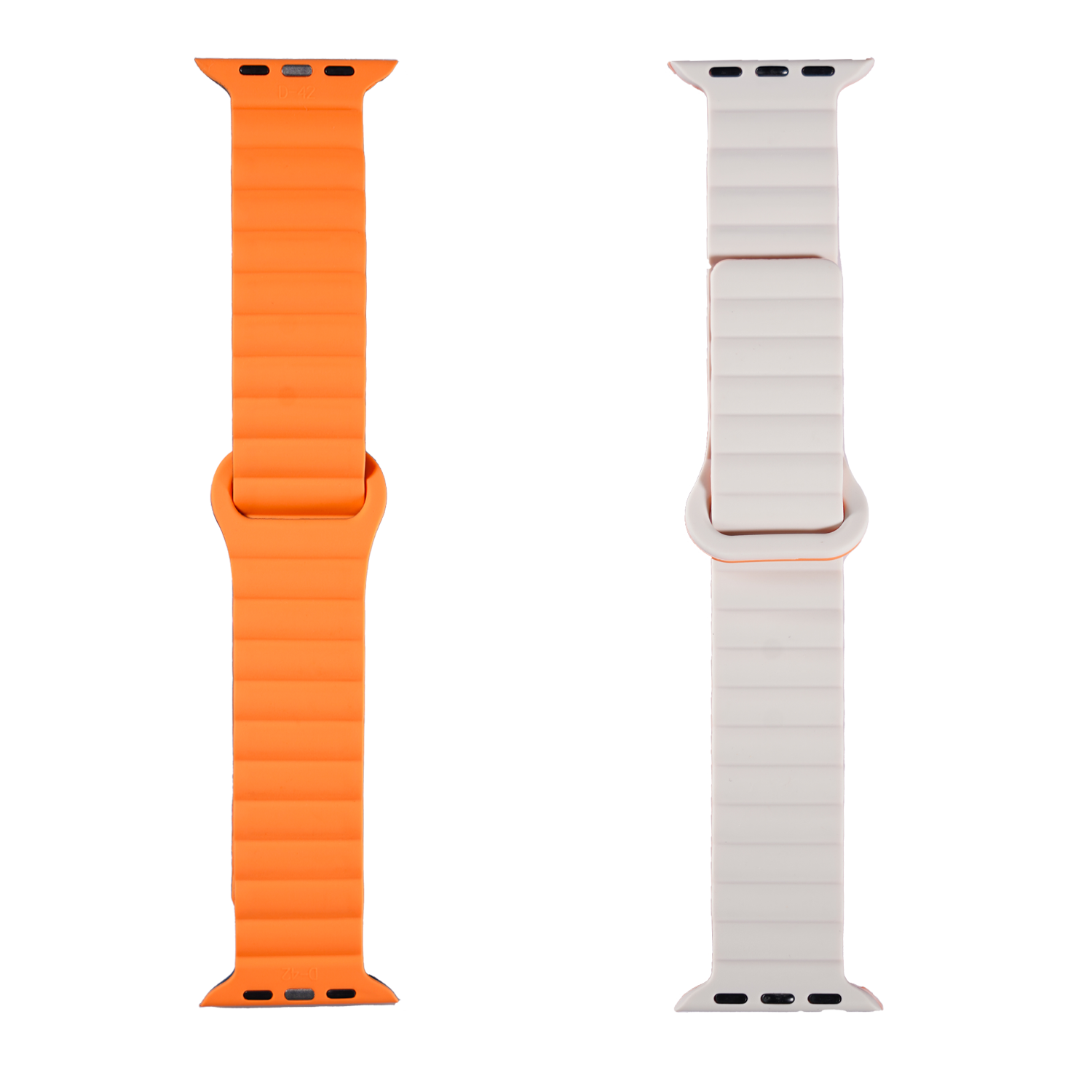 Two-color magnetic elastic silicone strap for DT Smart Watch